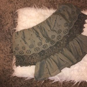 Off the Shoulder Crop Top